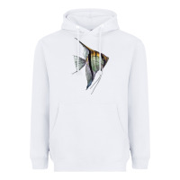 White Angelfish Heavyweight Hoodie - LillyAllenDesigns