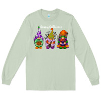 Matcha happy halloween gnomes white Long Sleeve Tee - RacoonDesign