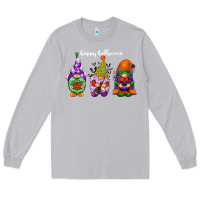 Moon Dust happy halloween gnomes white Long Sleeve Tee - RacoonDesign