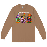 Toasted Coconut happy halloween gnomes white Long Sleeve Tee - RacoonDesign