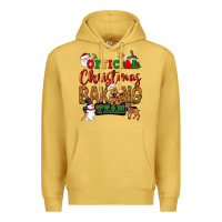 Antique Gold Official Christmas baking team Premium Hoodie - NancyCooperArtShop