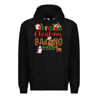 Black Official Christmas baking team Premium Hoodie - NancyCooperArtShop
