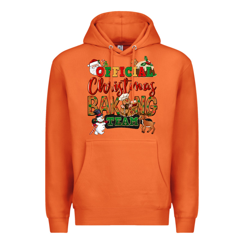 Official Christmas Baking Team Premium Hoodie by NancyCooperArtShop | Teevron