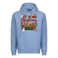 Colony Blue Official Christmas baking team Premium Hoodie - NancyCooperArtShop
