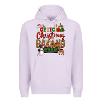 Lilac Official Christmas baking team Premium Hoodie - NancyCooperArtShop