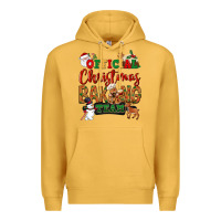 Mustard Official Christmas baking team Premium Hoodie - NancyCooperArtShop