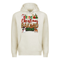 Oatmeal Heather Official Christmas baking team Premium Hoodie - NancyCooperArtShop