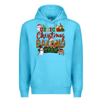 Ocean Blue Official Christmas baking team Premium Hoodie - NancyCooperArtShop