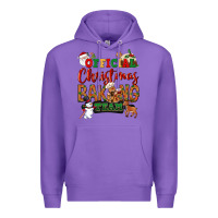 Purple Official Christmas baking team Premium Hoodie - NancyCooperArtShop