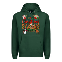 Sports Green Official Christmas baking team Premium Hoodie - NancyCooperArtShop