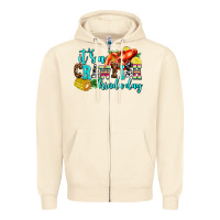Sandshell its a crawfish kinda day Zipper Hoodie - AdoDesignShop