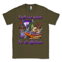 Army Green spells and potions for all afflictions Classic Tee - BundleAndBundleShop