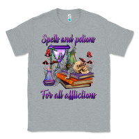 Heather Grey spells and potions for all afflictions Classic Tee - BundleAndBundleShop