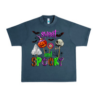 Midnight Navy sweet and spooky Urban Heavy Tee - Zillion Design Studio