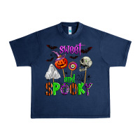 Navy sweet and spooky Urban Heavy Tee - Zillion Design Studio