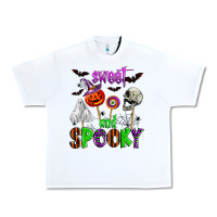 White sweet and spooky Urban Heavy Tee - Zillion Design Studio