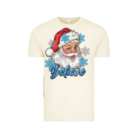 Vintage Arctic santa blue believe Vintage Tee - RanaPortraitStore