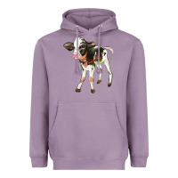 Lavender Holstein Calf Heavyweight Hoodie - LillyAllenDesigns