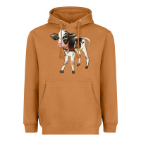 Meerkat Holstein Calf Heavyweight Hoodie - LillyAllenDesigns