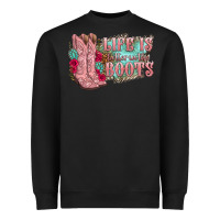 Black life is better in the boots Heavyweight Sweatshirt - texasbilliewilder