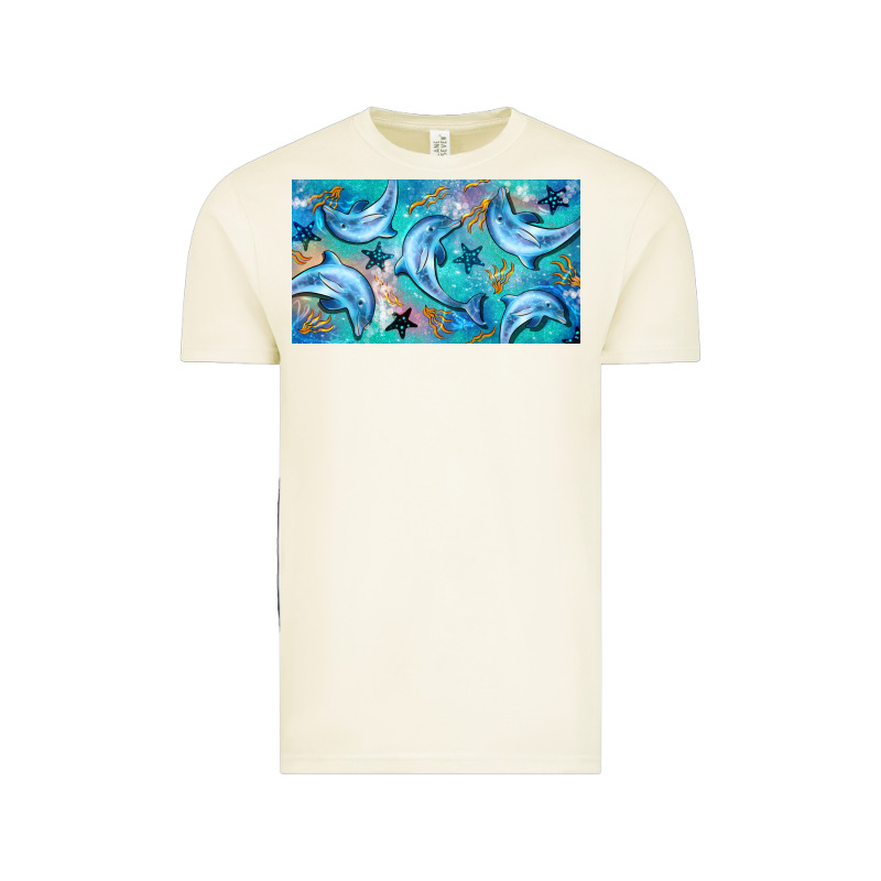 Dolphin  Mug Vintage Tee by BarkalooDesign | Teevron