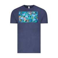 Vintage Denim dolphin  mug Vintage Tee - BarkalooDesign