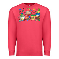 Cardinal autism awareness day coffee cups Premium Sweatshirt - MaliasSmallBusiness