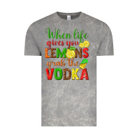 Cloud Rock when life gives you lemons grab the vodka Vintage Tee - texasbilliewilder