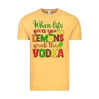 Vintage Mustard when life gives you lemons grab the vodka Vintage Tee - texasbilliewilder