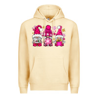 Pina Colada Pink Christmas winter gnomes Premium Hoodie - NancyCooperArtShop