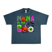 Midnight Navy mama is my boo Urban Heavy Tee - Zillion Design Studio