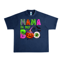 Navy mama is my boo Urban Heavy Tee - Zillion Design Studio