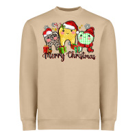 Mushroom merry christmas tooth Heavyweight Sweatshirt - Zillion Design Studio