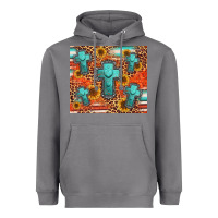 Storm turquoise cross pattern Heavyweight Hoodie - Jasminsmagicworld