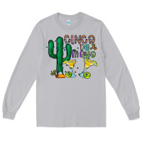 Moon Dust cinco de mayo cactus Long Sleeve Tee - CowhideDigitalArt
