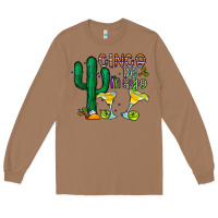 Toasted Coconut cinco de mayo cactus Long Sleeve Tee - CowhideDigitalArt