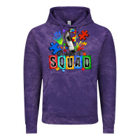 Cloud Purple soccer support squad autism Vintage Hoodie - Zillion Design Studio