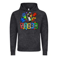 Vintage Black soccer support squad autism Vintage Hoodie - Zillion Design Studio