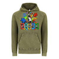 Vintage Olive soccer support squad autism Vintage Hoodie - Zillion Design Studio