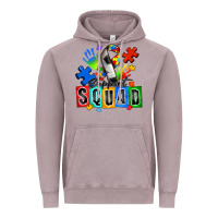 Vintage Zinc soccer support squad autism Vintage Hoodie - Zillion Design Studio
