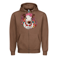 Chestnut heifer valentines Zipper Hoodie - JahusDesignShop