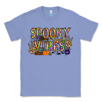 Colony Blue spooky vibes Classic Tee - RacoonDesign