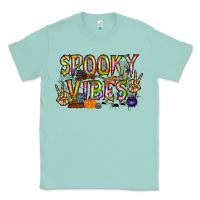Seafoam spooky vibes Classic Tee - RacoonDesign