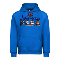Cobalt all american papa Urban Hoodie - BarkalooDesign