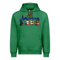 Emerald all american papa Urban Hoodie - BarkalooDesign