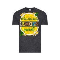 Vintage Black when life gives lemons sweet Vintage Tee - texasbilliewilder