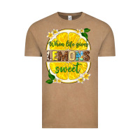 Vintage Coffee when life gives lemons sweet Vintage Tee - texasbilliewilder