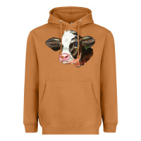 Meerkat holstein calf face Heavyweight Hoodie - LillyAllenDesigns