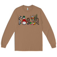 Toasted Coconut fiesta Long Sleeve Tee - CowhideDigitalArt