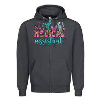 Smoke medical assistant Zipper Hoodie - AdoDesignShop